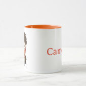 チビ(小さくかわいく書いた感じ)ハリーポッター™ & Hedwig マグカップ (中央)