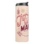 チビ(小さくかわいく書いた感じ)ハーマイオニー「いたずら管理中」 タンブラー (回転左)