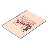 チビ(小さくかわいく書いた感じ)ハーマイオニー「いたずら管理中」 ノートブック (左側)