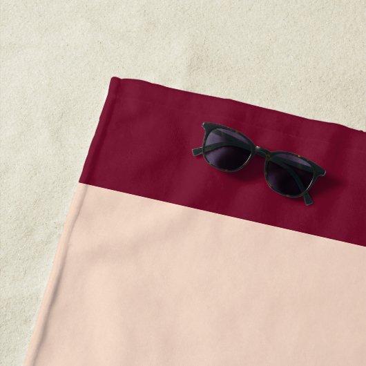 チビ（小さくかわいく書いた感じ）ハーマイオニー「いたずら管理中」 ビーチタオル (インサイチュ)