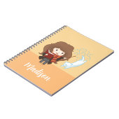 チビ（小さくかわいく書いた感じ）ハーマイオネグレンガパトロウス ノートブック (左側)