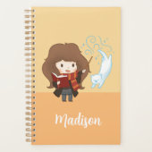 チビ(小さくかわいく書いた感じ)ハーマイオネグレンガパトロウス プランナー手帳 (正面)