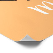 チビ(小さくかわいく書いた感じ)ハーマイオネグレンガパトロウス ポスター (角)