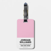 チビ（小さくかわいく書いた感じ）ハーレークイン&チビ（小さくかわいく書いた感じ）キャットウーマンウィ ラゲッジタグ (裏面縦)