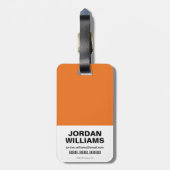 チビ(小さくかわいく書いた感じ)ハーレークイン&チビ(小さくかわいく書いた感じ)ジョーカーハート ラゲッジタグ (裏面縦)