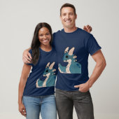 チビ（小さくかわいく書いた感じ）バシリスク Tシャツ (ユニセックス)