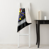 チビ(小さくかわいく書いた感じ)バットガール準備完了 シェルパブランケット (インサイチュ)