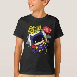 チビ(小さくかわいく書いた感じ)バットガール準備完了 Tシャツ