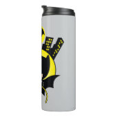 チビ(小さくかわいく書いた感じ)バットマンスケールザシティ タンブラー (回転右)