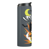 チビ(小さくかわいく書いた感じ)バットマンバットサイクル タンブラー (回転左)