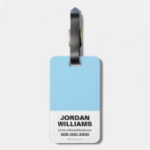 チビ（小さくかわいく書いた感じ）バットマン遅い！ ラゲッジタグ (裏面縦)