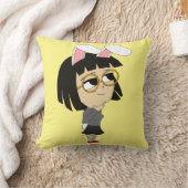 チビ(小さくかわいく書いた感じ)バニーガール装飾用クッション クッション (ブランケット)