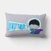 チビ（小さくかわいく書いた感じ）ビザロアークティックビジョン ランバークッション (裏面)