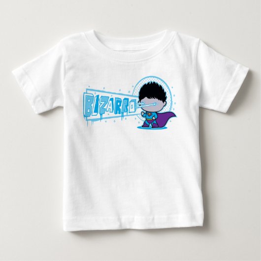 チビ（小さくかわいく書いた感じ）ビザロ北極視 ベビーTシャツ (正面)