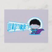 チビ（小さくかわいく書いた感じ）ビザロ北極視 ポストカード (正面)