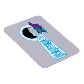 チビ（小さくかわいく書いた感じ）ビザロ北極視 マグネット (右側)