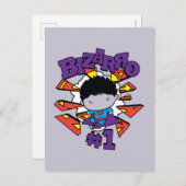 チビ（小さくかわいく書いた感じ）ビザロ#1 ポストカード (正面/裏面)