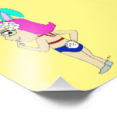 チビ（小さくかわいく書いた感じ） フォトプリント            (角)