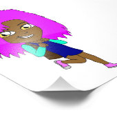 チビ（小さくかわいく書いた感じ） フォトプリント            (角)