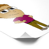 チビ（小さくかわいく書いた感じ） フォトプリント            (角)