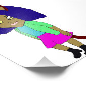 チビ（小さくかわいく書いた感じ） フォトプリント            (角)