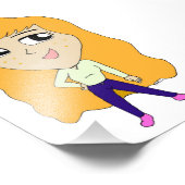 チビ（小さくかわいく書いた感じ） フォトプリント            (角)