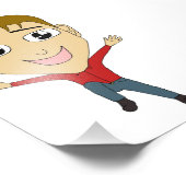 チビ（小さくかわいく書いた感じ） フォトプリント            (角)