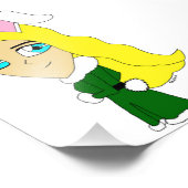 チビ（小さくかわいく書いた感じ） フォトプリント            (角)