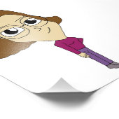 チビ（小さくかわいく書いた感じ） フォトプリント            (角)