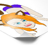 チビ（小さくかわいく書いた感じ） フォトプリント            (角)