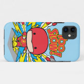 チビ（小さくかわいく書いた感じ）フラッシュ出力ロケット Case-Mate iPhoneケース (裏面(横))