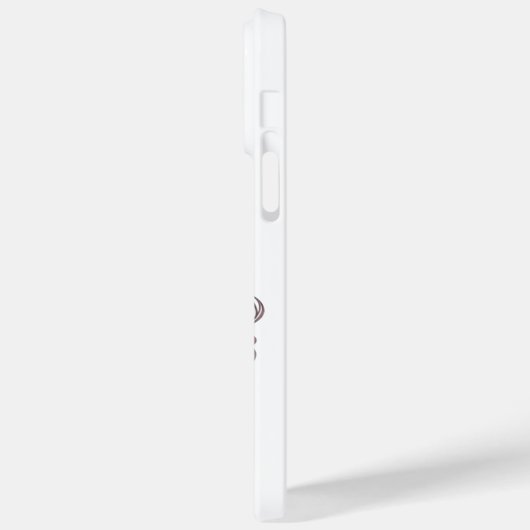 チビ（小さくかわいく書いた感じ）ブラックガールイポネケース Case-Mate iPhoneケース (裏面 / 左)