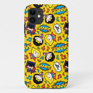 チビ(小さくかわいく書いた感じ)ヘロインのダンスパターン iPhone 11 ケース