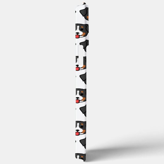 チビ(小さくかわいく書いた感じ)ベルネーズパタン – 漫画の犬のスタイル Case-Mate iPhoneケース (裏面 / 右)