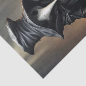 チビ（小さくかわいく書いた感じ）ペストドクターモンスターデクページ紙 薄葉紙 (詳細)