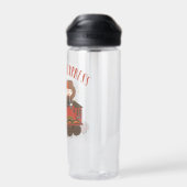 チビ（小さくかわいく書いた感じ）ホグワーツ表現™ライド ウォーターボトル (背面)