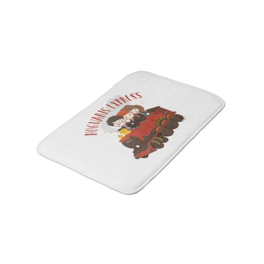 チビ（小さくかわいく書いた感じ）ホグワーツ表現™ライド バスマット (アングル)