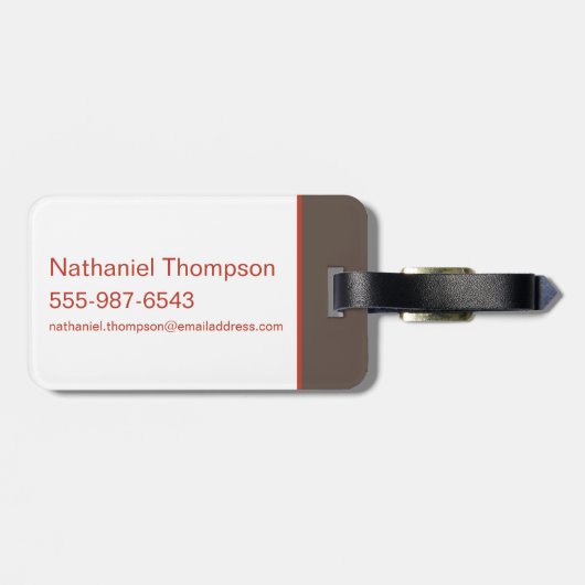 チビ（小さくかわいく書いた感じ）ホグワーツ表現™ライド ラゲッジタグ (裏面横)