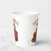 チビ(小さくかわいく書いた感じ)ホグワーツ表現™ライド 紙コップ (右)