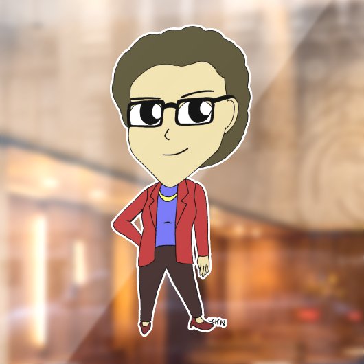 チビ（小さくかわいく書いた感じ）ボタン ウィンドウサイン (シート2)