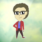 チビ（小さくかわいく書いた感じ）ボタン ウィンドウサイン (シート3)