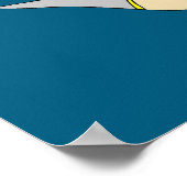 チビ（小さくかわいく書いた感じ） ポスター (角)