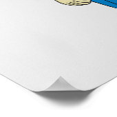 チビ（小さくかわいく書いた感じ） ポスター (角)