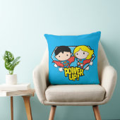 チビ(小さくかわいく書いた感じ)マすごいン&チビ(小さくかわいく書いた感じ)スーパーガールパワーアッ クッション (椅子)