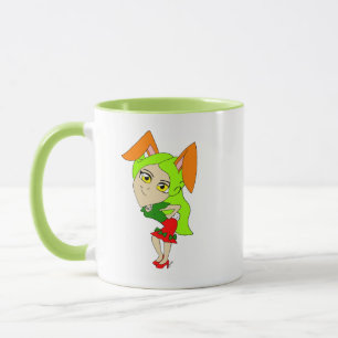 チビ（小さくかわいく書いた感じ） マグカップ