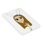 チビ(小さくかわいく書いた感じ) マグネット (右側)