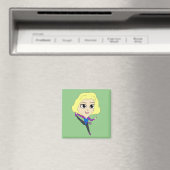 チビ（小さくかわいく書いた感じ） マグネット (インサイチュ (食洗機))