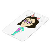 チビ（小さくかわいく書いた感じ） マグネット (左側)