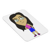 チビ（小さくかわいく書いた感じ） マグネット (右側)