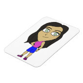 チビ（小さくかわいく書いた感じ） マグネット (左側)